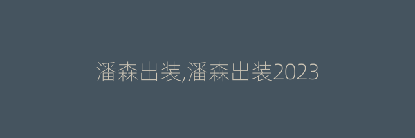 潘森出装,潘森出装2023